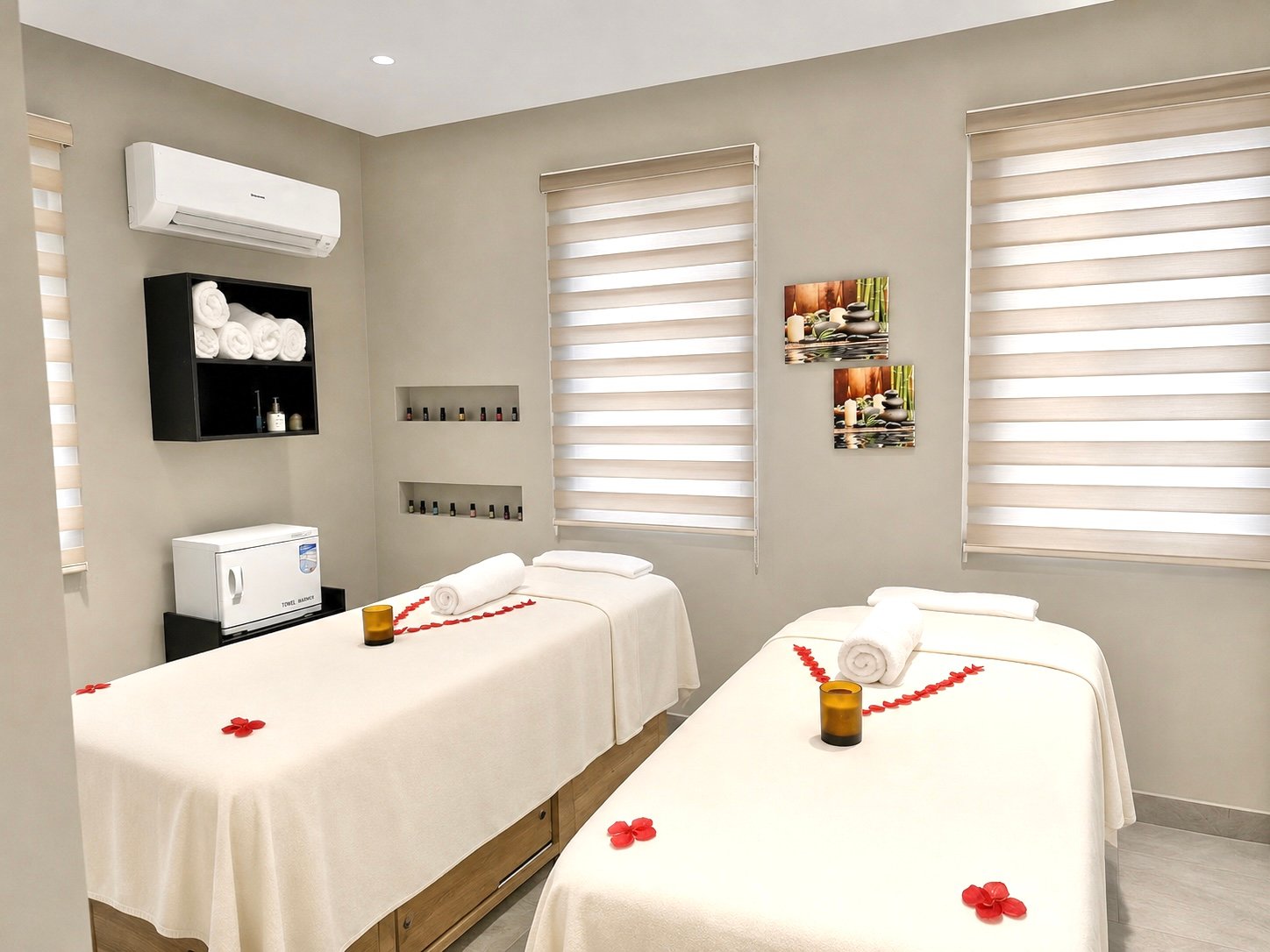N Lounge & Spa — Candlelit Treatment Suites